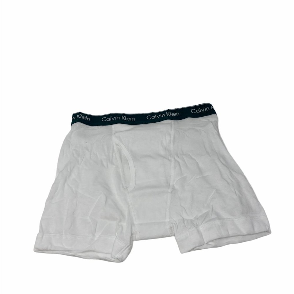 💖MEGA SALE💖🍃 Calvin Klein 3 Pack Cotton  Brief White Mens  S M NB4003-934 - Picture 8 of 9